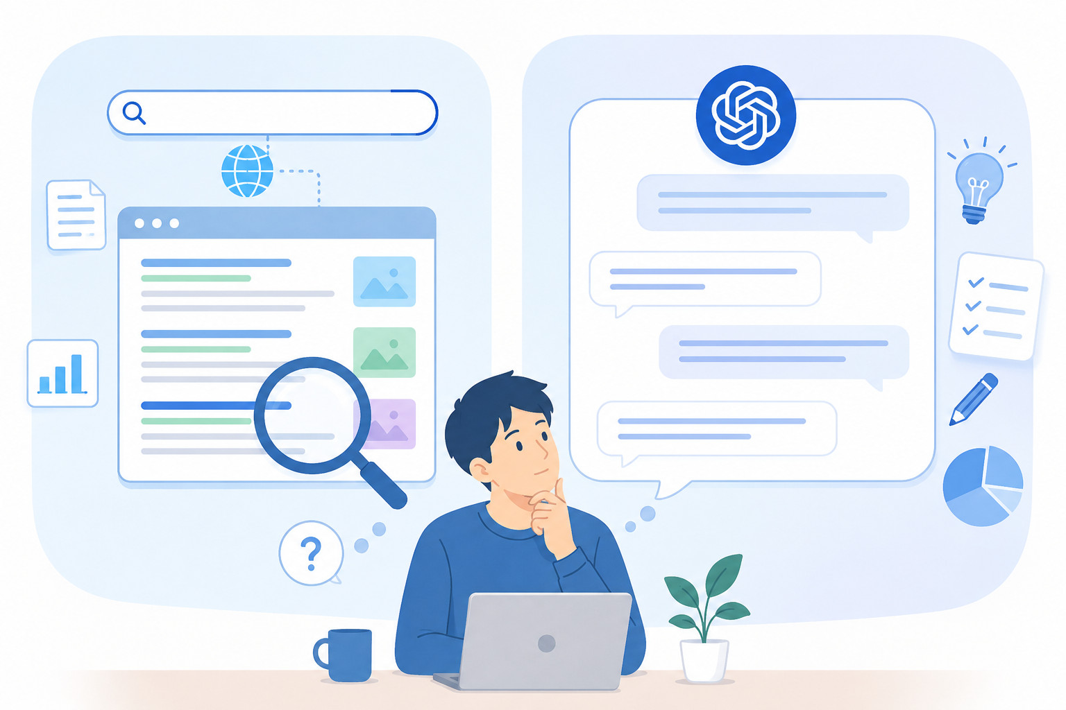 ChatGPTは検索エンジンではない