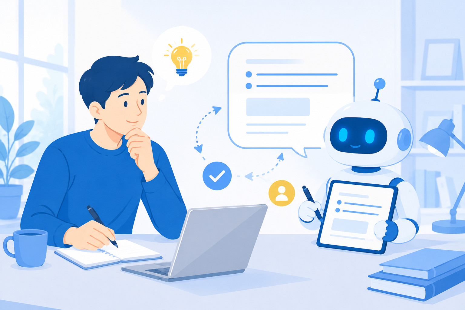 AIは仕事を奪うものではなく、考える時間を増やす道具