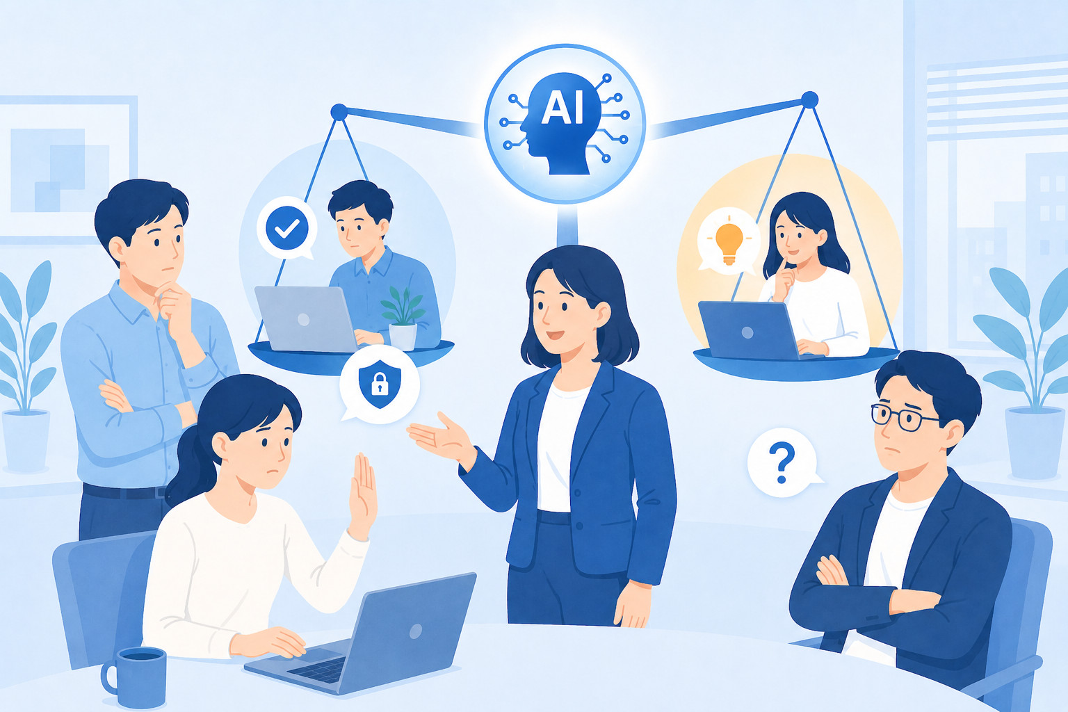 AI利用を強制しない