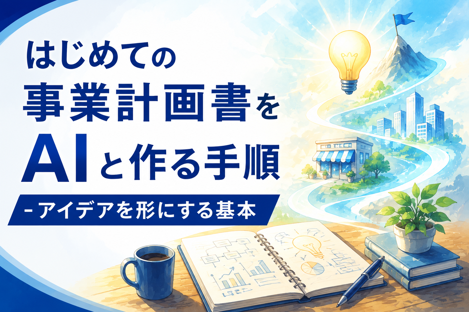 はじめての事業計画書をAIと作る手順