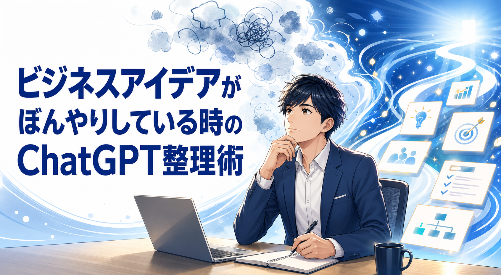 ビジネスアイデアがぼんやりしている時のChatGPT整理術