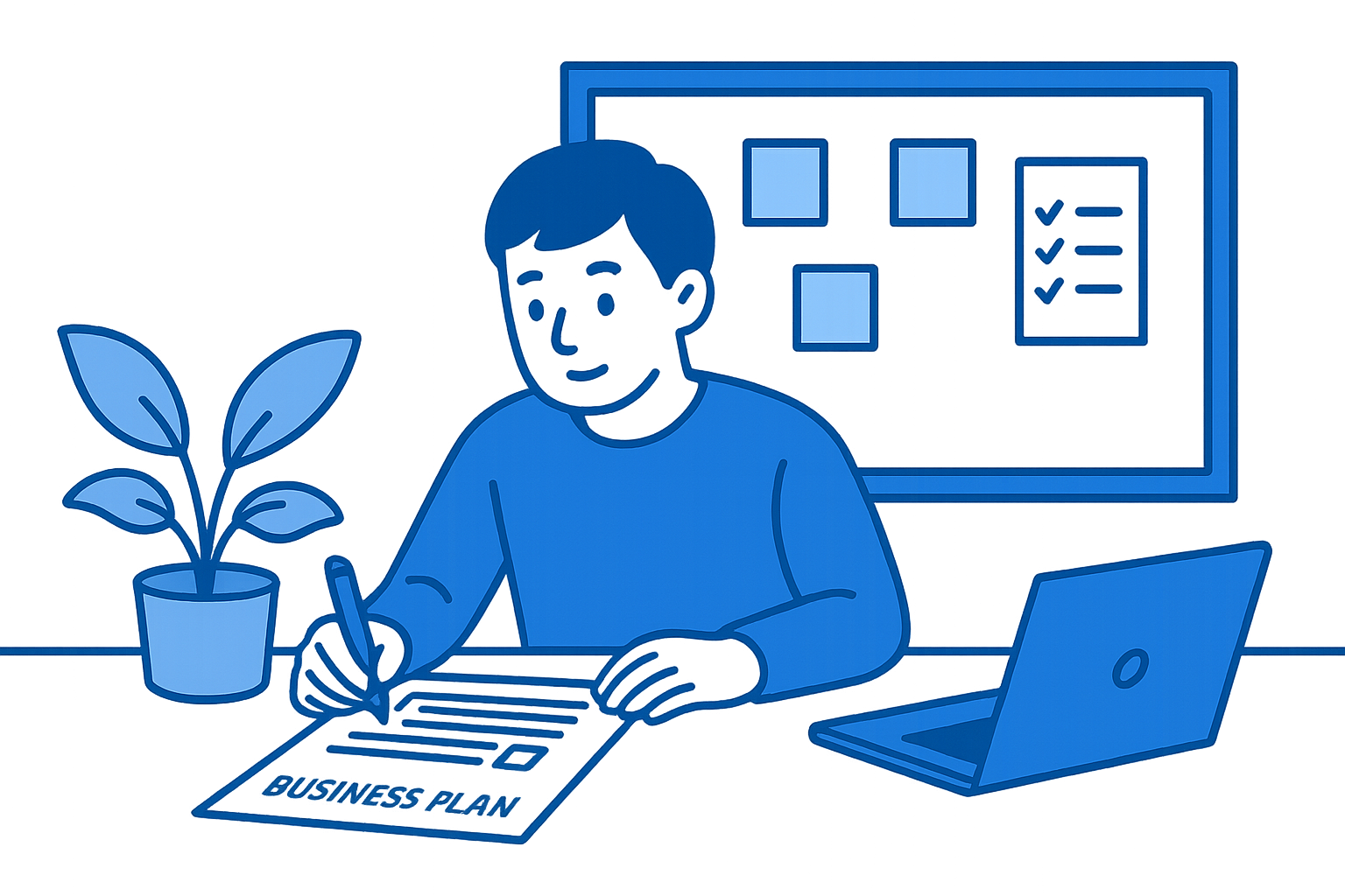はじめての事業計画書をAIと作る手順|アイデアを形にする基本 - 事業計画書とは、事業の考えを整理するための書類